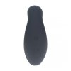 Dual Motor Remote Control Dual Motor Vibrating Liquid Silicone Prostate Stimulator - Black